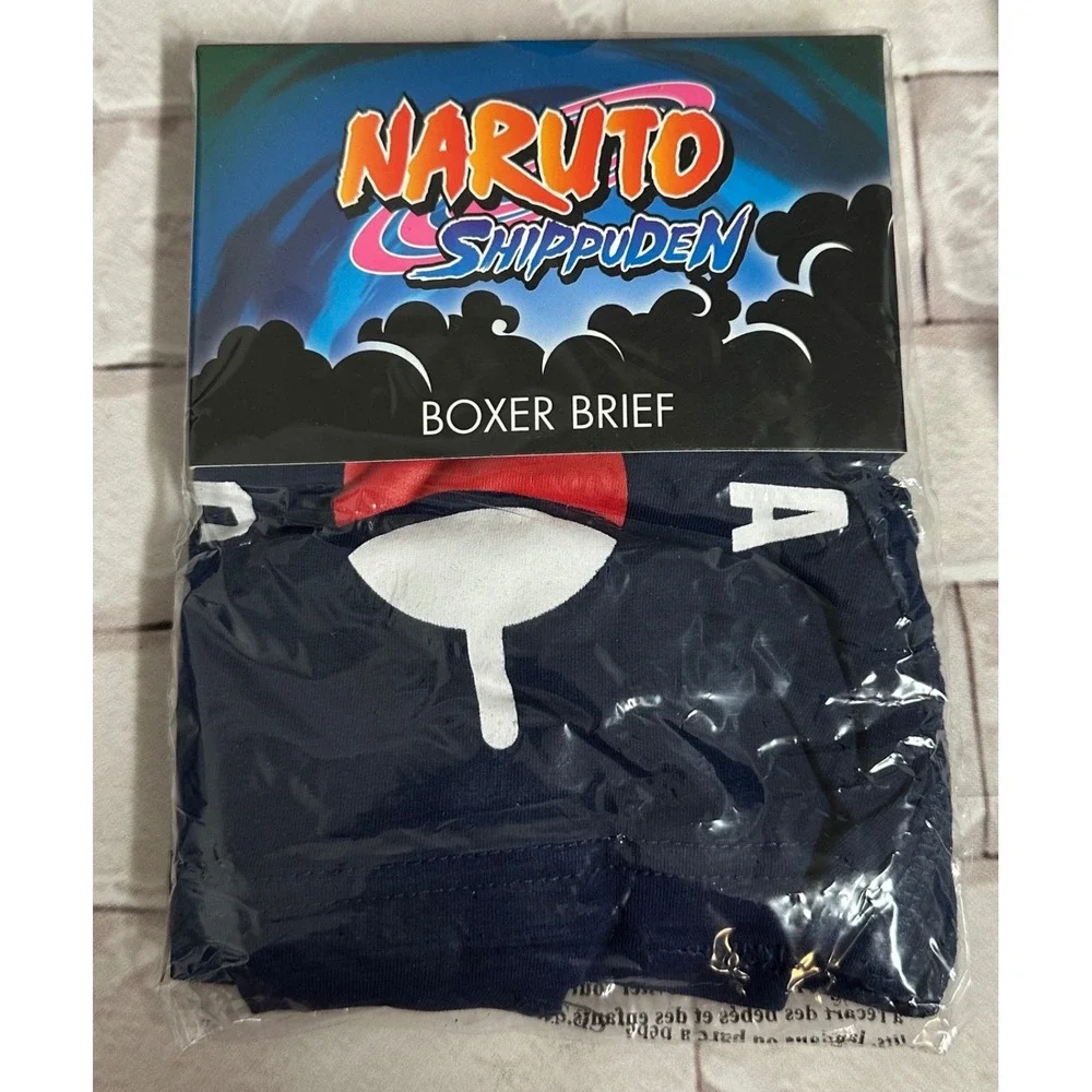 Ripple Junction Naruto Shippuden Uchiha Clan Boxer‎ Briefs Men's Size L
